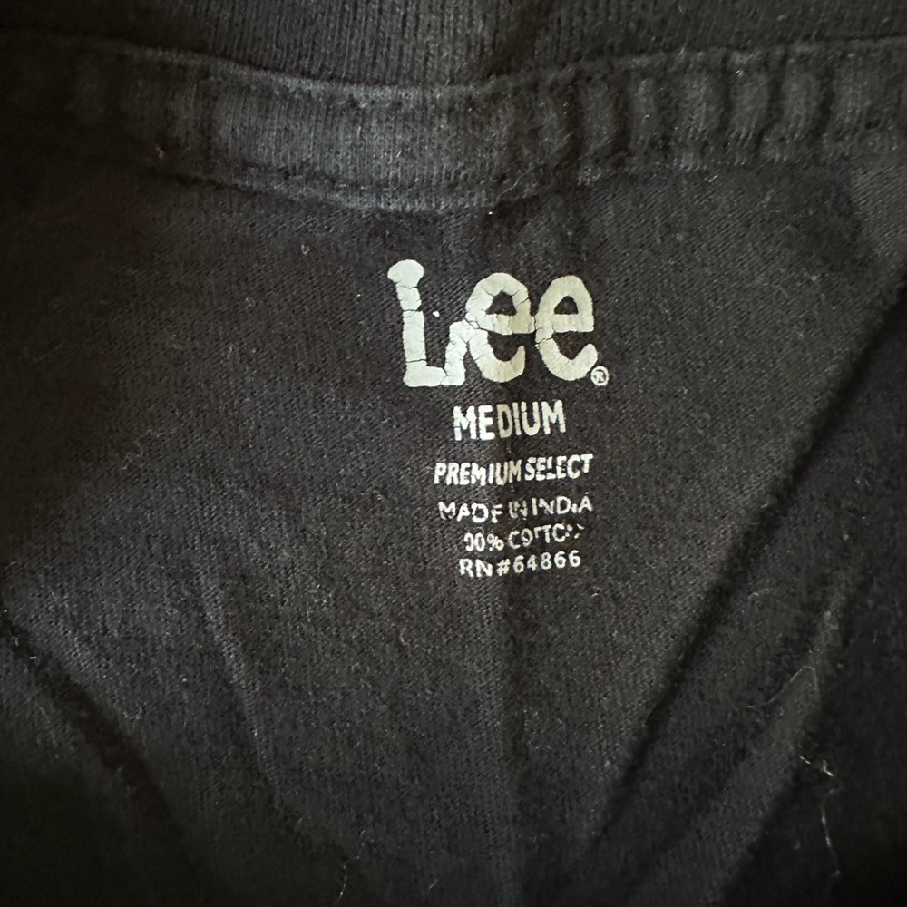 Lee Men's M Black US Flag Camo Graphic Short Sleeve T-Shirt | SKU 0376 - Picture 5 of 7